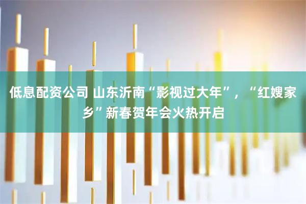低息配资公司 山东沂南“影视过大年”，“红嫂家乡”新春贺年会火热开启